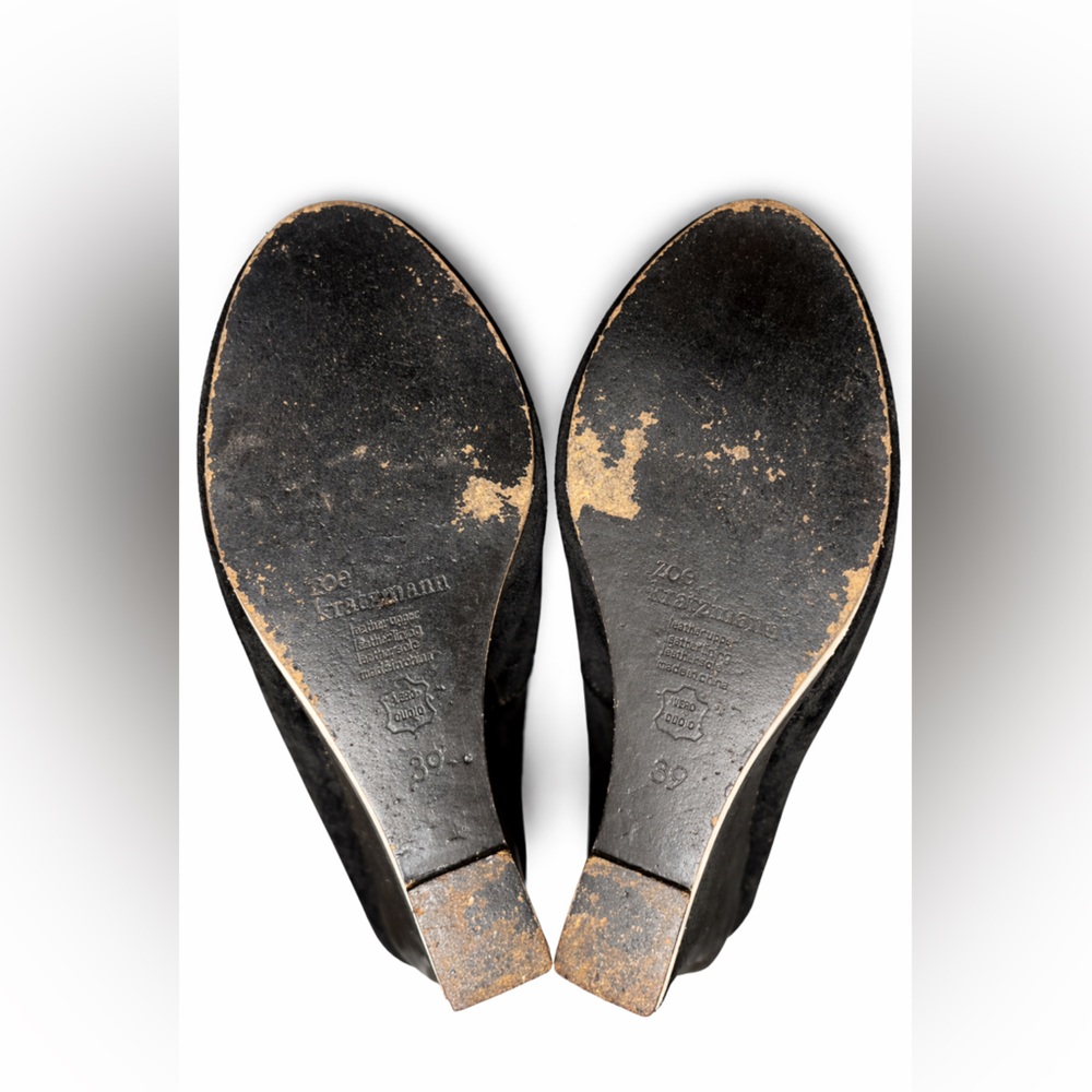 Black Women's Slip-On Mules - Comfortable Casual Clogs - Picture 7 of 7